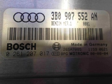 Бортовой компьютер блок управления audi a6 c5 2.4 v6 3b0907552an в Украине, фото thumb