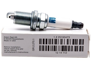 фото thumb №1, Оригинальный номер свеча зажигания зажигания opel zafira b c 1.6 1.8 a18xer