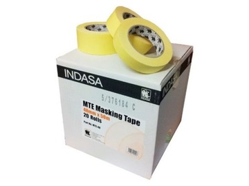 ЛЕНТА ДЛЯ МАСКИРОВАНИЯ ДЛЯ КРАСКИ INDASA MTE 36MMX50