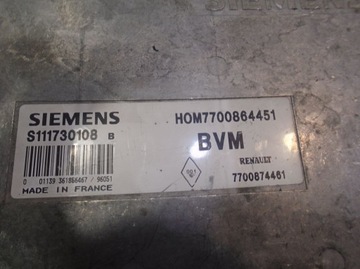 фото thumb №7, Блок керування двигуна renault megane i 1.4 s111730108b