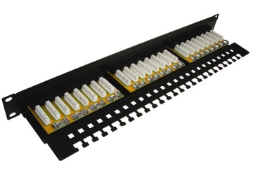 ПАТЧ-ПАНЕЛЬ UTP CAT.6 24 ПОРТА PGF-6UTP24-B5 GETFORT