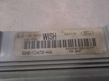 фото thumb №6, Комп'ютер двигуна ford escort 1.6 16v 98ab12a650awa