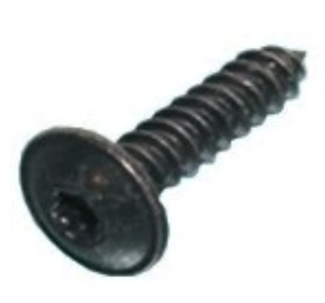 фото thumb №1, Кліпса гвинт чорна heksagonalna uniw. [100] romix