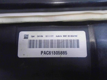 фото thumb №5, Подушка подушка безпеки пасажира opel zafira b 13111177