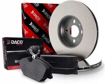 фото thumb №1, Тормозные диски+ тормозные колодки перед daco renault megane laguna