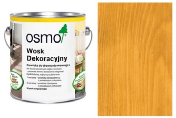 OSMO ДЕКОРАТИВНЫЙ ВОСК ДЛЯ ДЕРЕВА 3103 ДУБ СВЕТЛЫЙ 0,75л
