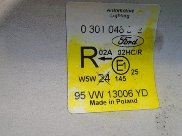 фото thumb №9, Лампа правий перед ford galaxy mk1