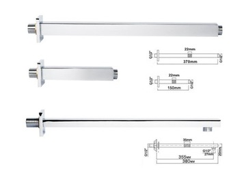 ДУШЕВОЙ НАБОР БЕТОНИРОВАННЫЙ, SLIM Z6 RAIN SHOWER