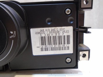 фото thumb №5, Панель обдув seat arosa 1.4 mpi 6k0819045c