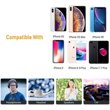 АДАПТЕР JACK LIGHTNING iPhone 7 8 X