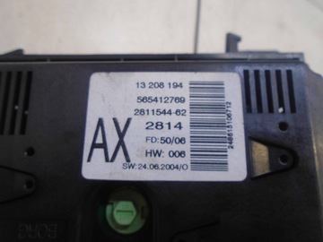 фото thumb №5, Дисплей приборная панель opel astra h 13208194