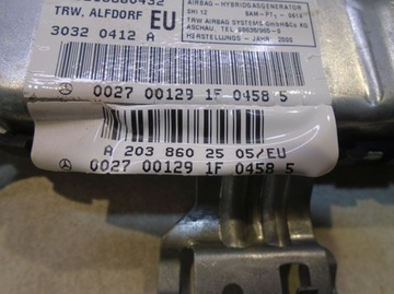 фото thumb №4, Подушка безпеки двері лівий перед mercedes w203 a2038602505