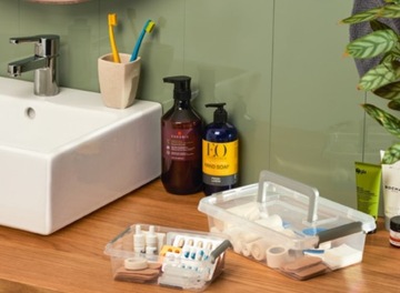 КОНТЕЙНЕРНАЯ КОРОБКА С КРЫШКОЙ ДЛЯ LEGO ORGANIZER 6L