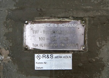 КУЛИНЕАРНАЯ АНТЕННА ROHDE SCHWARZ 100–158 МГц