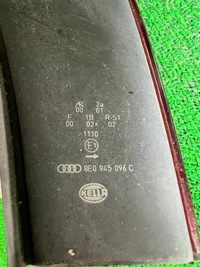 фото thumb №7, Лампа задня задня права audi a4 s4 b6 sedan 8e 8h 2001 8e0945096c wwa