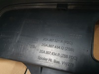 фото thumb №9, Бампер vw t-roc 2ga задня задній 4xpdc