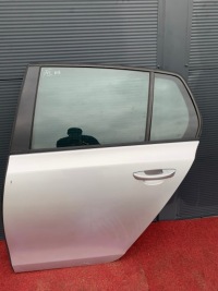 фото thumb №1, Vw golf vi 6 hb двері ліва задні лівий задня сріблястий