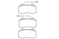 фото thumb №1, Lpr комплект тормозных колодок ham. перед alfa romeo mito