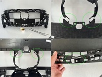 фото thumb №11, Mazda 6 vi iii покоління ii lift gj 18- бампер + каркас решітка радіатора перед