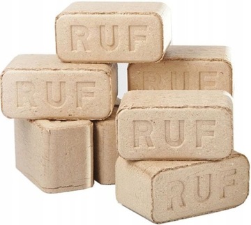 Брикеты RUF 100% лиственные 10кг.