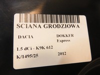 фото thumb №7, Стіна перегородкова dacia dokker express 791208370r