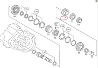 фото thumb №8, Колесо зубчасте коробки передача mercedes-benz a0002634213