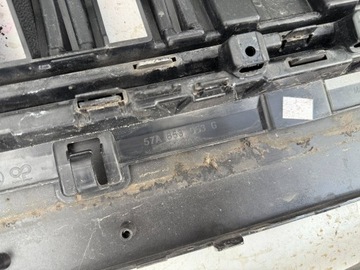 фото thumb №15, Skoda karoq 57a рестайлінг 2021 lci бампер перед переднє решітка радіатора 57a853653g