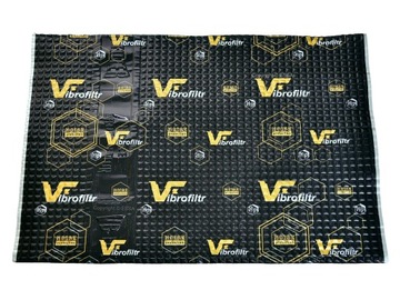 Коврик бутиловый звукоизоляционный VF PROFI 2 мм - 35х50см