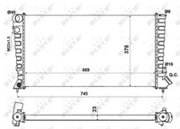 фото thumb №1, Радіатор citroen berlingo 1.9d 98- dw8