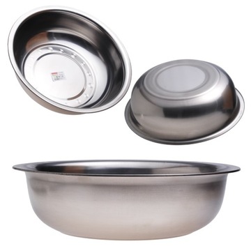 MISKA KUCHENNA STALOWA DUŻA MISA 37CM 6L KAMILLE
