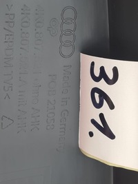 фото thumb №6, Audi a6c8 диффузор спойлер бампера накладка задняя