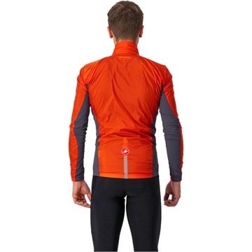 Велосипедная куртка Castelli Squadra Stretch красная