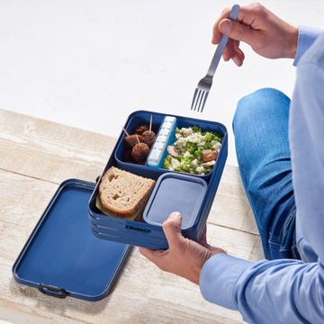 MEPAL BENTO КОНТЕЙНЕР ДЛЯ ЗАВТРАКА ЛАНЧ БОКС СЭНДВИЧ БОЛЬШОЙ БЕЗ BPA 1,5 Л