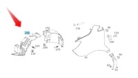 фото thumb №16, Подкрылок передние левое mercedes sprinter w907 oem/oe a9076842702
