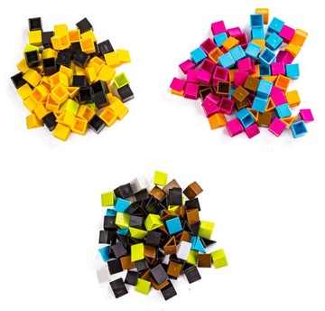 Креативная мозаика PUZZLE BLOCKS Шаблон 420 шт.