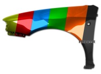 фото thumb №1, Крыло левый do audi a3 8l 96-99 lz5m