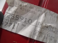 фото thumb №10, Лампа правый задняя mini r56 7255910