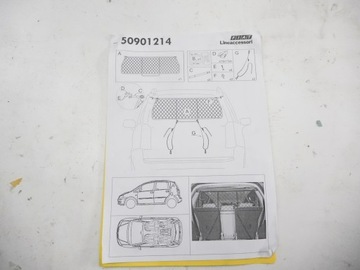фото thumb №7, Решётка для psa fiat idea lancia musa 50901214