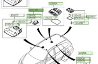 фото thumb №5, Nowa оригинальная лампа освещение салона правая 928202b600tx hyundai kia