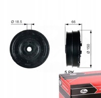 фото thumb №1, Шків gates do mg zt- t 2.0