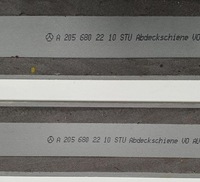 фото thumb №9, Молдинг накладка порог перед mercedes w205