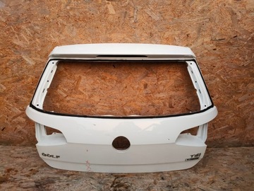 фото thumb №1, Vw golf vii кришка багажника зад задня біла