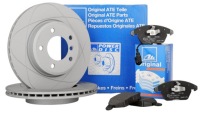 фото thumb №1, Ate power disc гальмівні диски гальмівні колодки перед opel astra f, combo, corsa, vectra 236mm