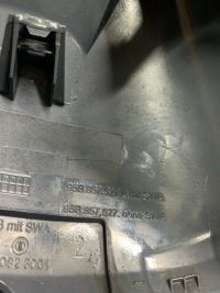 Porsche macan корпус дзеркало ліва асистент 95b857527 a Зі Шроту, фото thumb