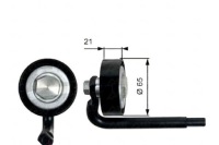 Gates ролик натяжителя ремень клиновой многоручьевой Цена, фото thumb