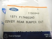 Заглушка бампера задній ford mondeo 00-07 focus Доставка, фото thumb