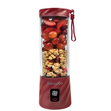 Удобный блендер BlendyGo 3 POWER BURGUNTD PORTABLE ORIGINAL USB SMOOTHIE