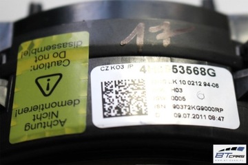 фото thumb №8, Vw audi a6 a7 a8 fl стрічка air bag 4h0953568g 4h0953568h кільце air bag 4