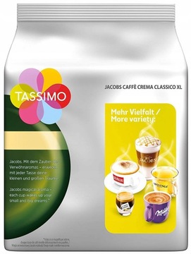 Kapsułki 5 x 16 TASSIMO Caffe Crema Classico XL