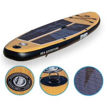 SUP доска NRO Allround Neptun Деревянная 10,6 (320x76x15см) 473 10 футов 6 дюймов